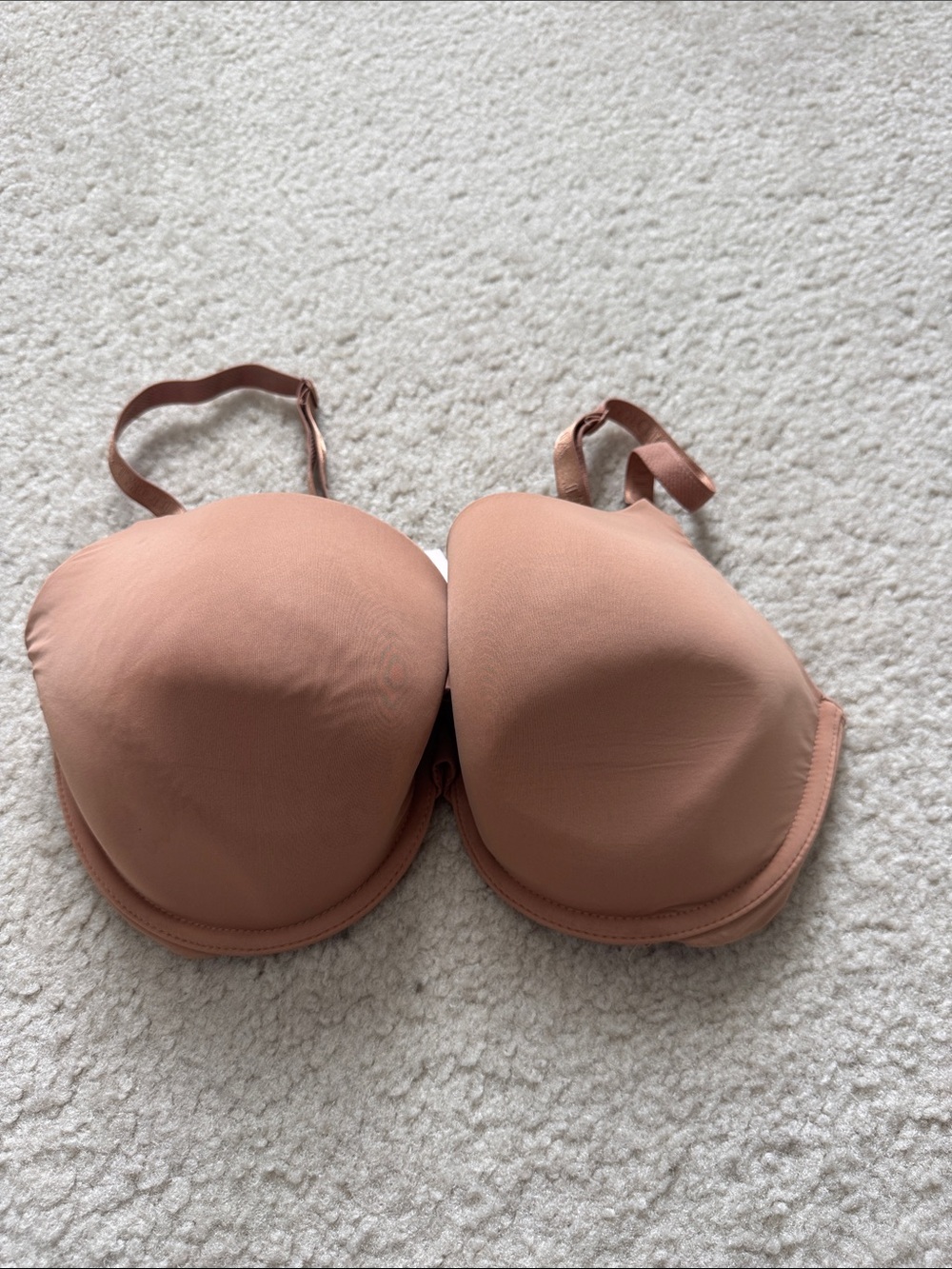 Victoria's Secret Lightly Lined T- Shirt Bra in Tan Color 34DDD